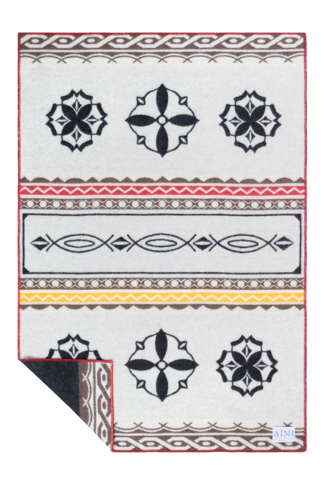 Sapmi Pattern Aimi of Sapmi Ullpläd Hearva 130x180 cm - Aimi of Sápmi AB
